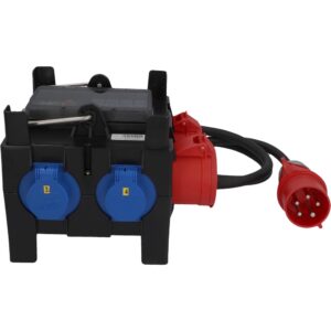 Mobiler Verteiler PCE 32A IP54 5 Polig