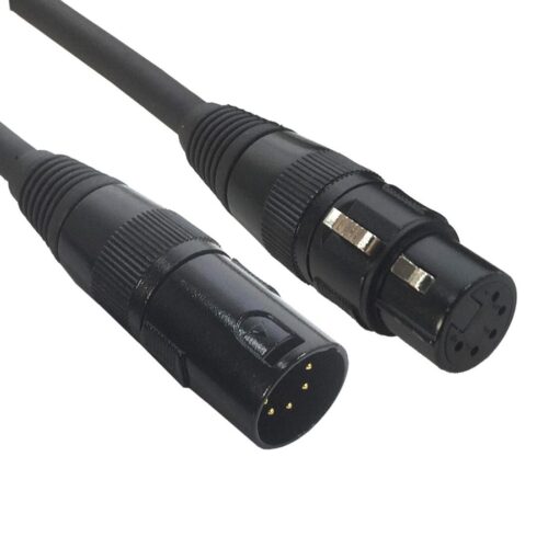 DMX Kabel 5m 5pol (grün)