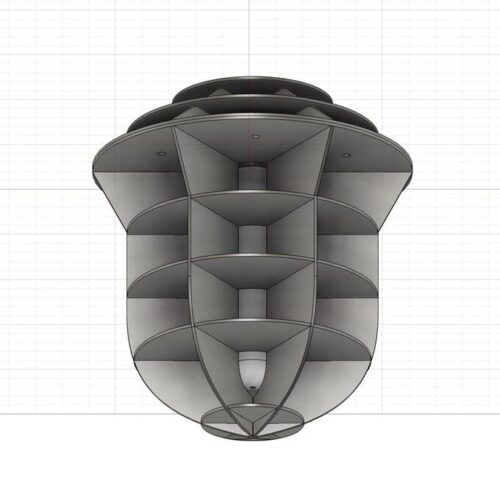 Nirosta Mini 500w Custom lampe